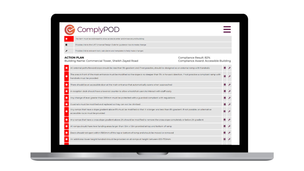 compliance screens ComplyPOD-20